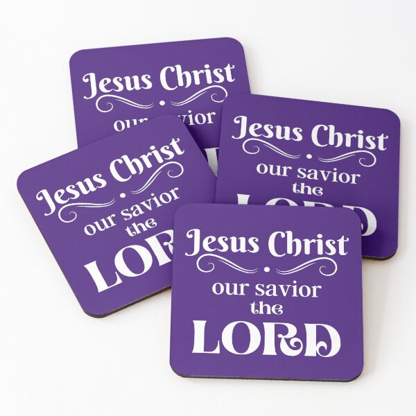 Item preview, Jesu Christ Our Savior the Lord designed and sold by Tripp Art Studio.