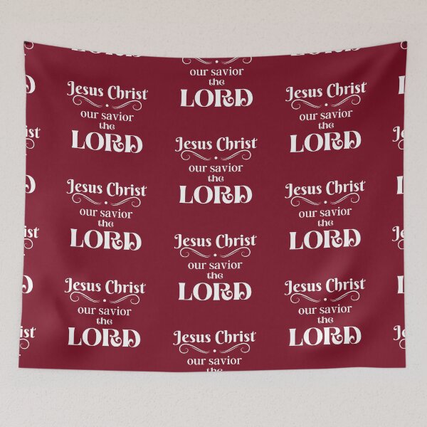 Item preview, Jesu Christ Our Savior the Lord designed and sold by Tripp Art Studio.