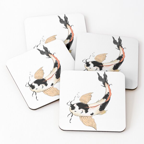 Item preview, Japenese Koi Fish Stylized designed and sold by SkippinStyleCo.