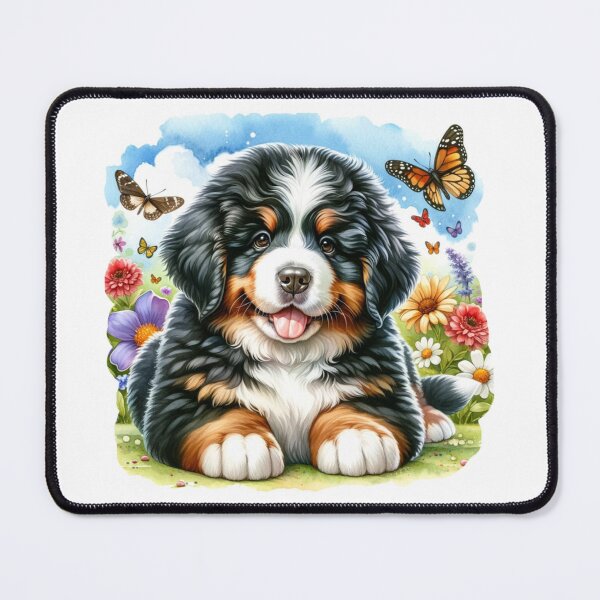 Aperçu de l'œuvre Berner Puppy Splash créée et vendue par critterpatchusa.