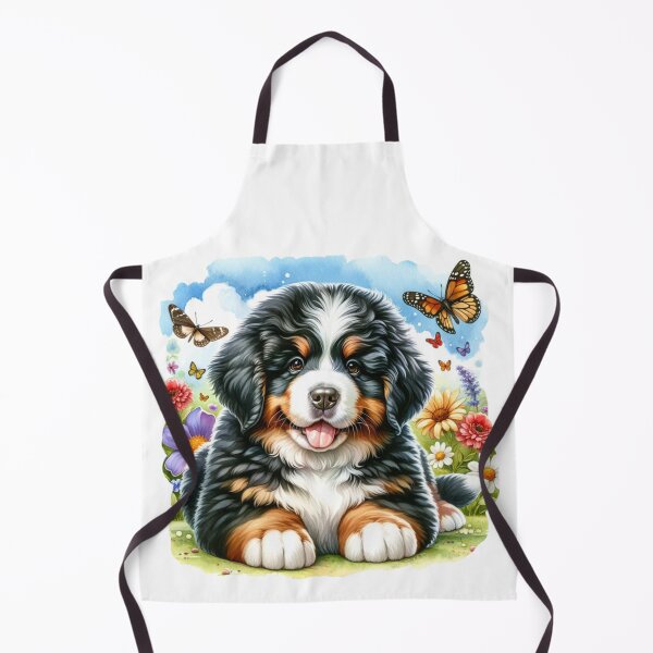Item preview, Salpicadura de cachorro Berner designed and sold by critterpatchusa.