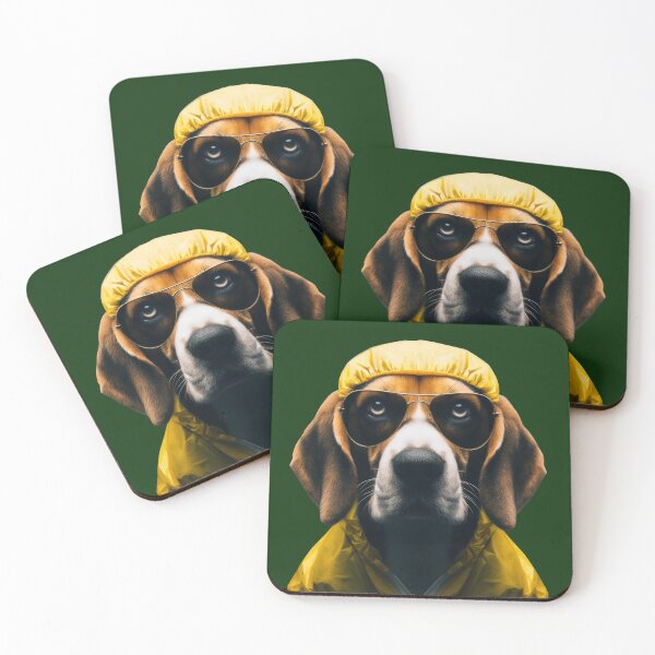 Item preview, Breaking bad cool beagle dog artwork designed and sold by Tio-Tecun.