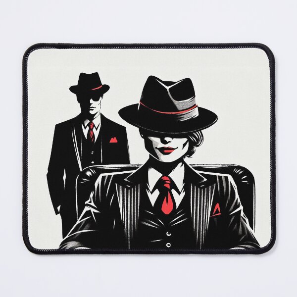 Item preview, Mafia Boss Woman and Bodyguard [Noir, Crime] designed and sold by RESToRAPTOR.