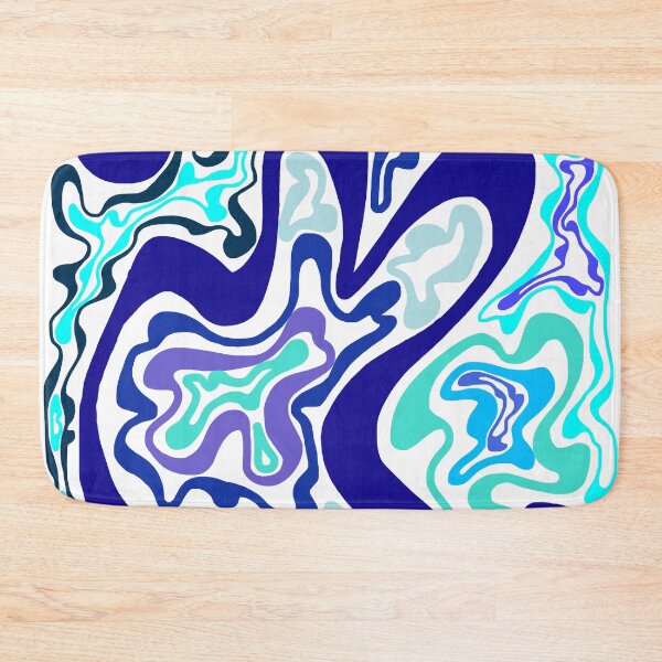 Item preview, Blue Waves Pattern designed and sold by KCsStudio.