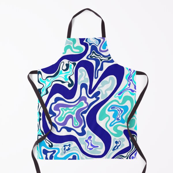 Item preview, Blue Waves Pattern designed and sold by KCsStudio.