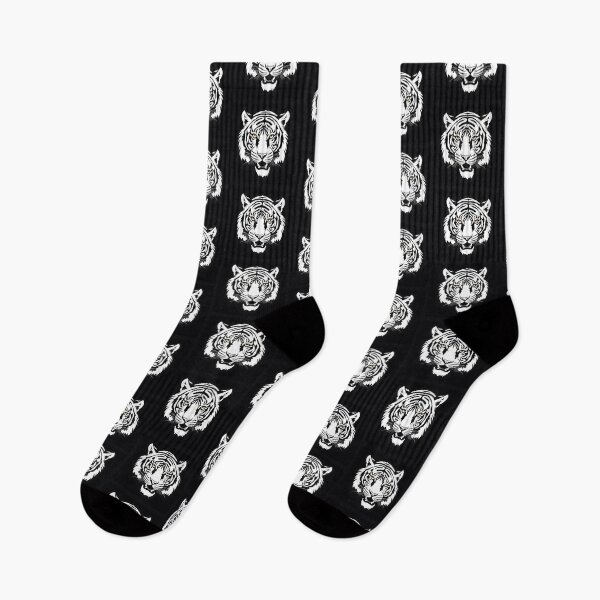 Item preview, Majestic tiger in black and white vector - 2 designed and sold by UmagineArts.