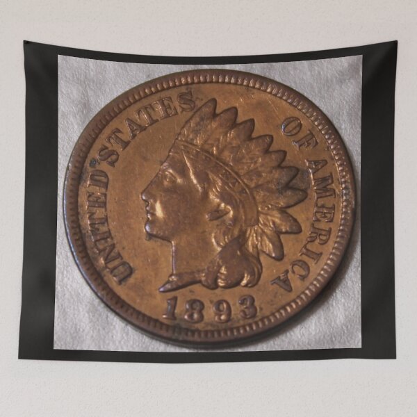 Item preview, 1893 Indian Cent One Penny designed and sold by coinsxcrochet.