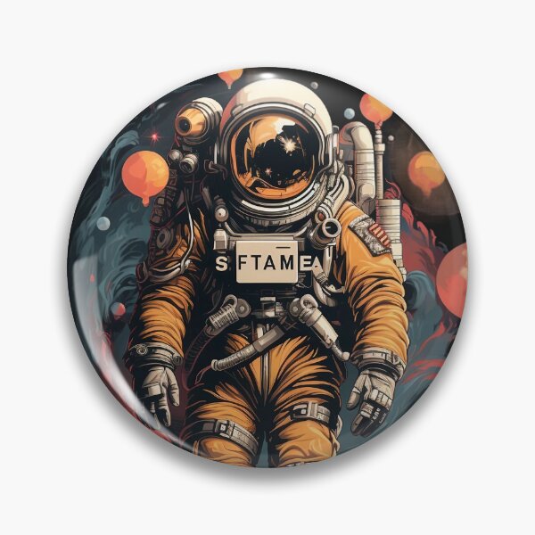 Item preview, Space Man designed and sold by Obsidian Ink by Wilshire.