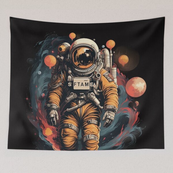 Item preview, Space Man designed and sold by Obsidian Ink by Wilshire.