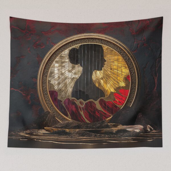Item preview, Weaving Twilight: A Journey of Contrasts and Hope designed and sold by Rebecka Eggers.