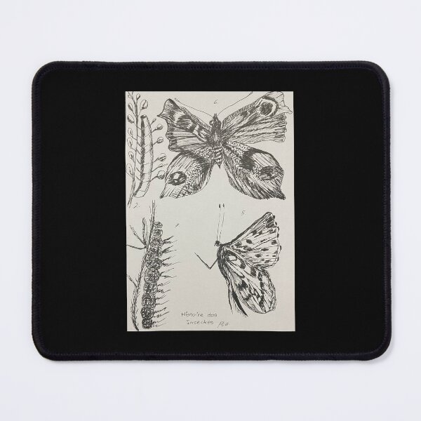 Item preview, Mariposas y orugas en ilustración designed and sold by garabatosl.