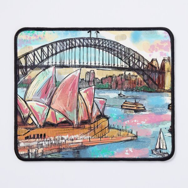 Item preview, Sydney Harbour, Australia designed and sold by TraceyMackieArt.