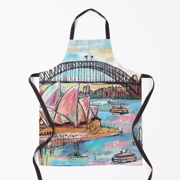 Item preview, Sydney Harbour, Australia designed and sold by TraceyMackieArt.