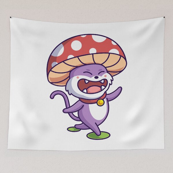Item preview, Mushroom Cat designed and sold by cuteskull.
