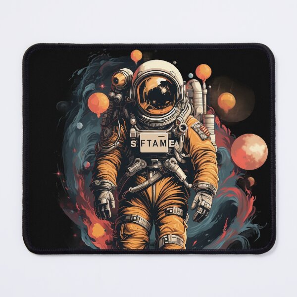 Item preview, Space Man designed and sold by Obsidian Ink by Wilshire.