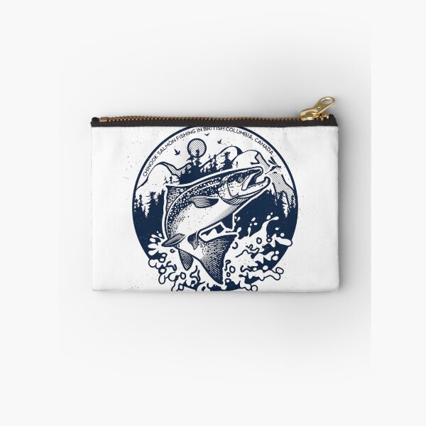 Item preview, salmon fishing - vintage  designed and sold by OmniArtStudio.