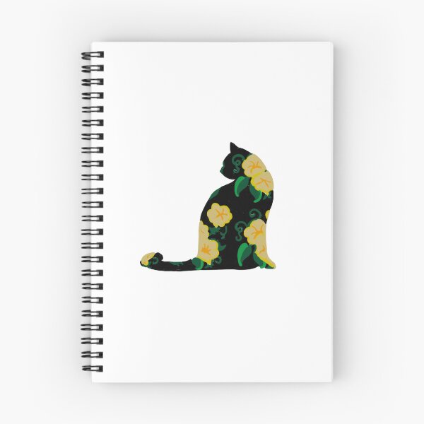 Item preview, gato flor designed and sold by Poddibly.