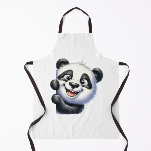 Item preview, Baby panda bear peeking happily! designed and sold by fribabywonder.