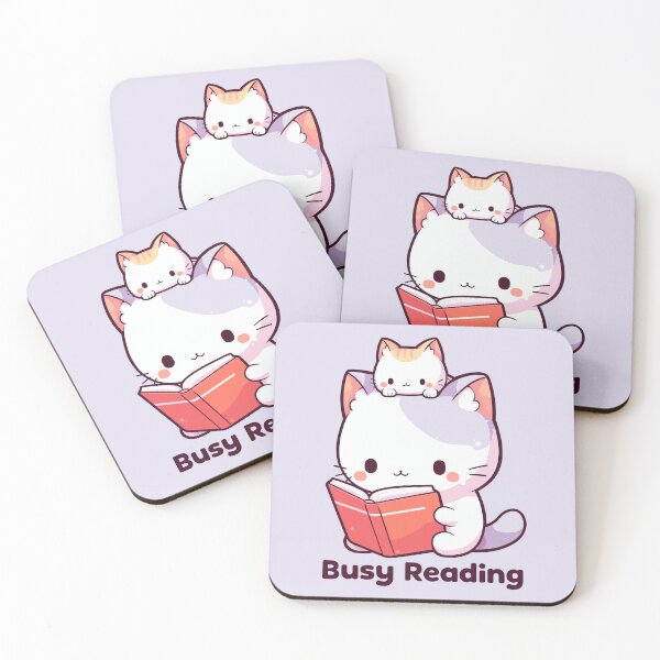 Item preview, Cats Busy Reading Together designed and sold by SweetClicks123.