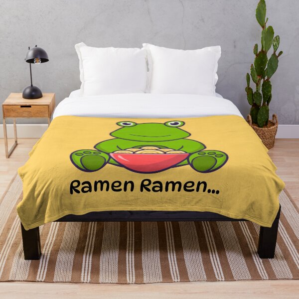 Aperçu de l'œuvre Nouilles Ramen Grenouille créée et vendue par AJDesignsstuff.