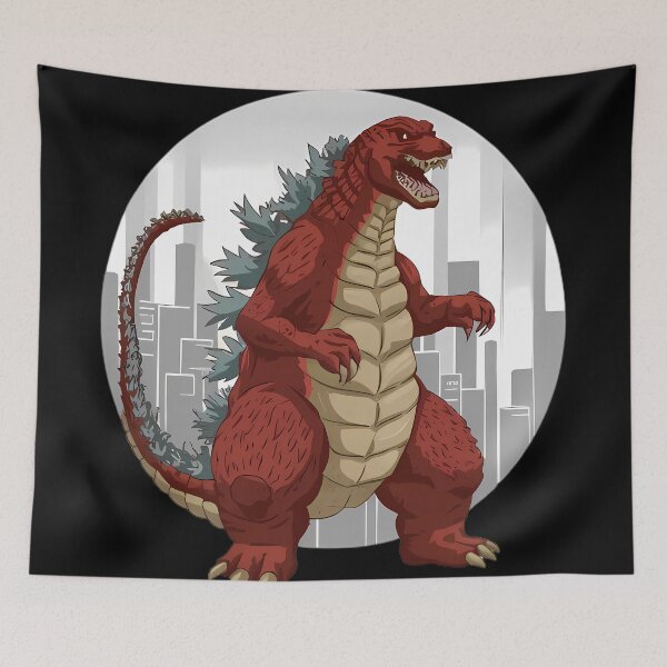 Item preview, The Red Titan in the City. designed and sold by Personafic.