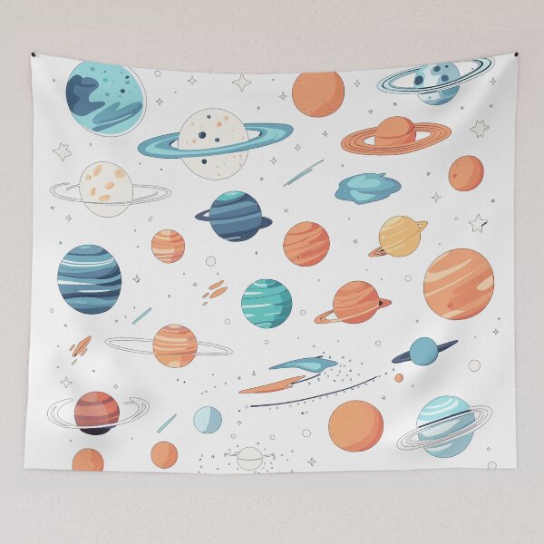 Item preview, Stellar Space Orbs Art Print designed and sold by HecoPhoto.