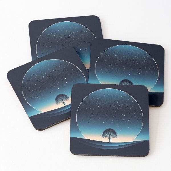 Item preview, Tranquil Night Under Starry Skies designed and sold by SunkenCost.
