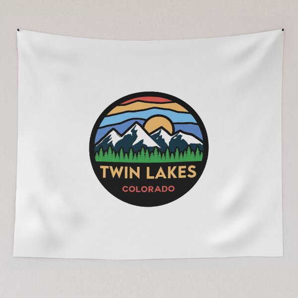 Item preview, Twin Lakes Colorado Mountain Scene designed and sold by VanyaKar.