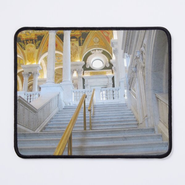Item preview, Stairs at the Library of Congress designed and sold by Ruth Jolly.