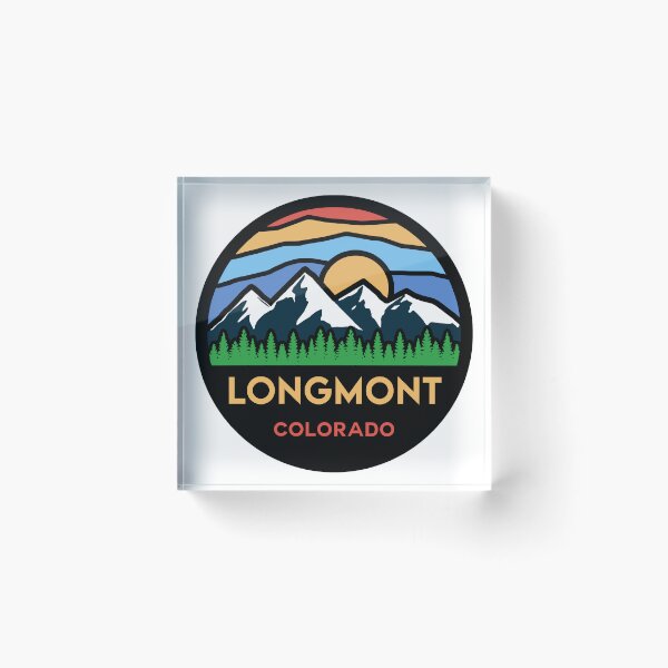Item preview, Longmont Colorado Mountain Scene designed and sold by VanyaKar.