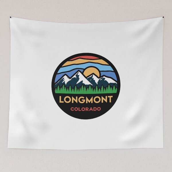 Item preview, Longmont Colorado Mountain Scene designed and sold by VanyaKar.