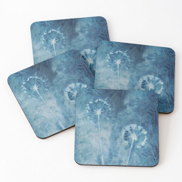 Item preview, Allium Flower Cyanotype designed and sold by leafandberryart.