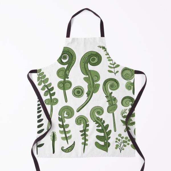 Item preview, Verdant Spiral Ferns and Foliage Art designed and sold by HecoPhoto.