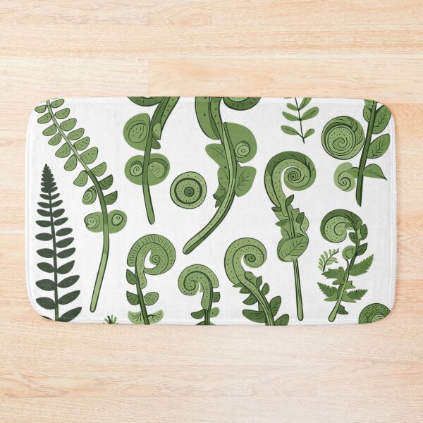 Item preview, Verdant Spiral Ferns and Foliage Art designed and sold by HecoPhoto.