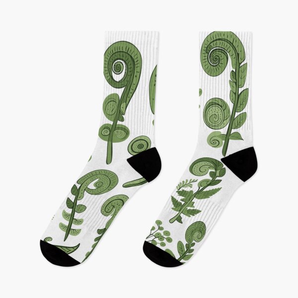 Item preview, Verdant Spiral Ferns and Foliage Art designed and sold by HecoPhoto.