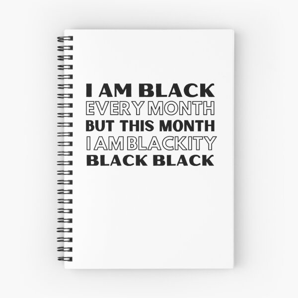 Item preview, I am BLACK every month BLACK History month  designed and sold by CyberArtistOne.