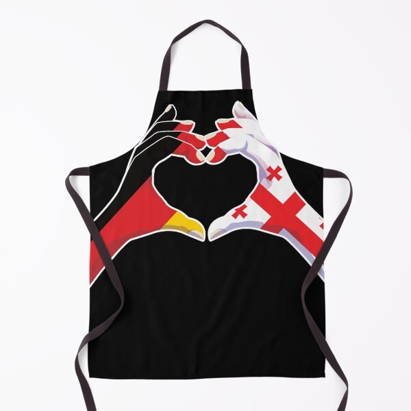 Item preview, Georgia Georgian Germany German Love Heart Peace designed and sold by FlagX.
