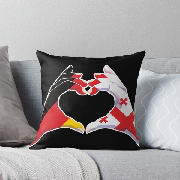 Item preview, Georgia Georgian Germany German Love Heart Peace designed and sold by FlagX.