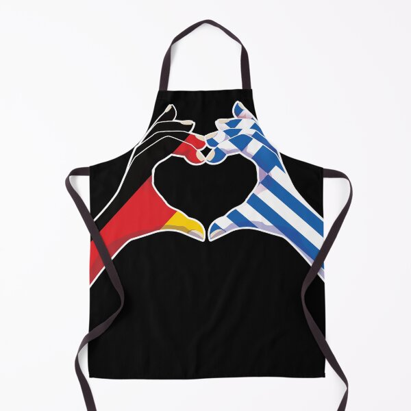 Item preview, Greek Greece Germany German Love Heart Peace designed and sold by FlagX.