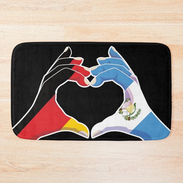 Item preview, Guatemala Guatemalan Germany German Love Heart Peace designed and sold by FlagX.