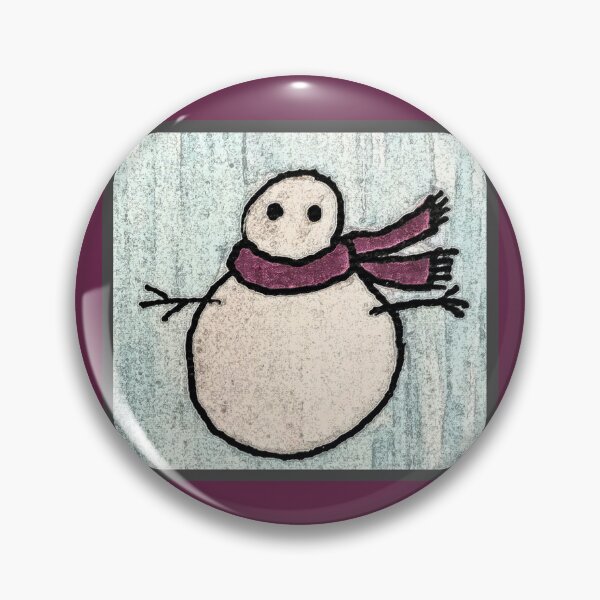 Item preview, Windy Snowman designed and sold by ErinBrieArt.