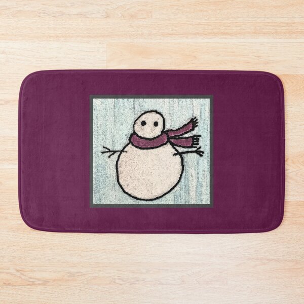 Item preview, Windy Snowman designed and sold by ErinBrieArt.