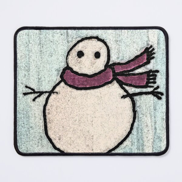 Item preview, Windy Snowman designed and sold by ErinBrieArt.