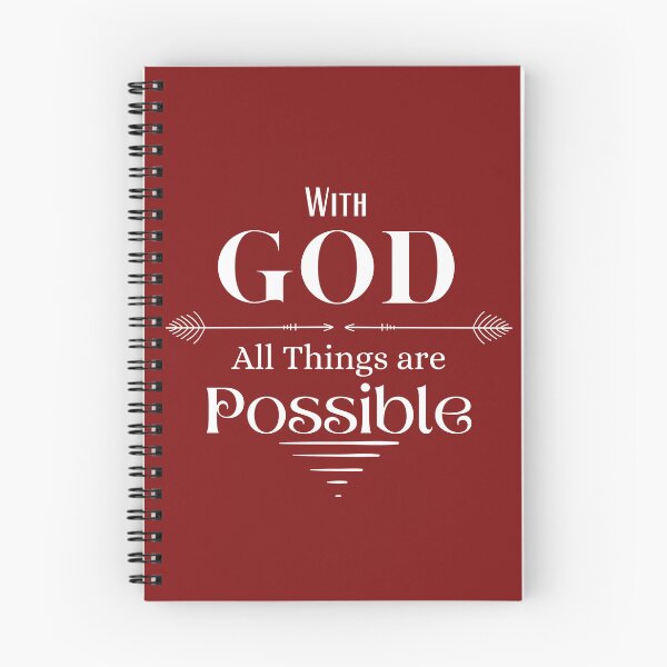 Item preview, With God all things are Possible designed and sold by Tripp Art Studio.