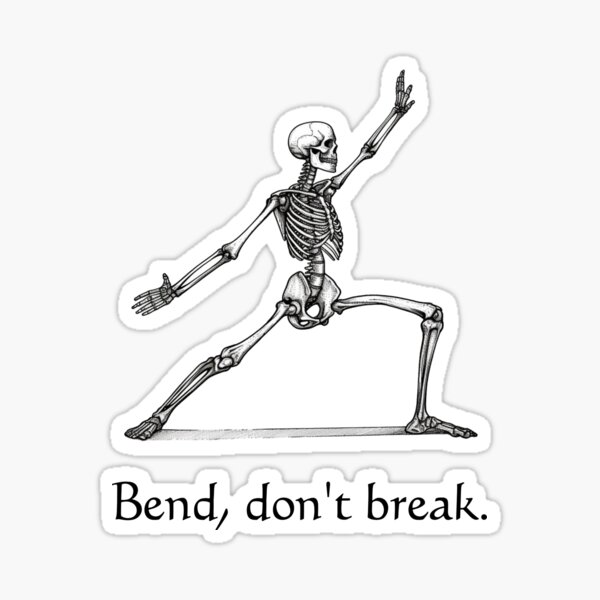 Item preview, Yoga Skeleton designed and sold by Custom-Print.