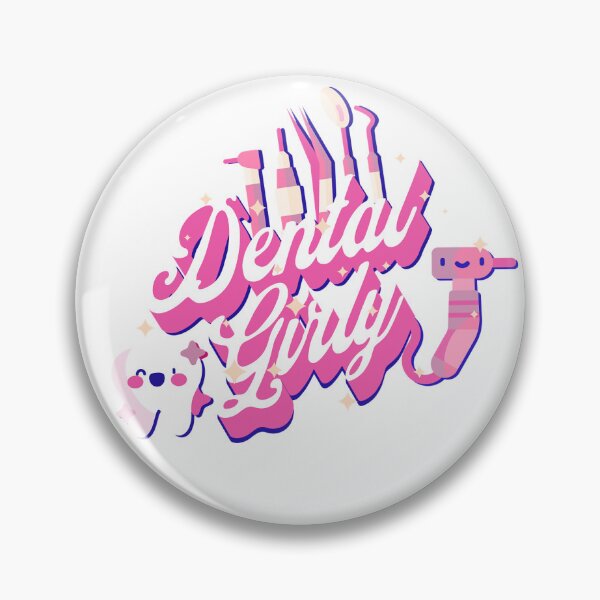 Item preview, Cute Dental Girly Hot Pink Design for Dentists and Dental Students Assistants Hygienists RDA RDH designed and sold by kayristin.