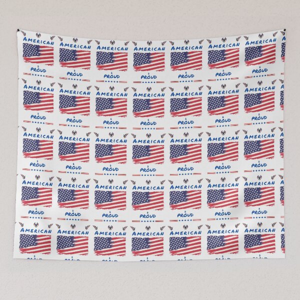 Item preview, American and Proud American Flag  designed and sold by BLTD.Global Revolution.