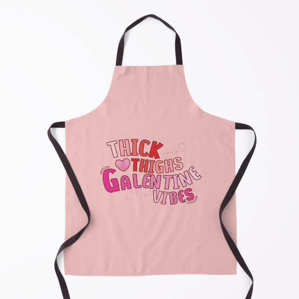Item preview, Thick Thighs Galentine Vibes Cute Heart Valentine's Day designed and sold by VerveVerseBoo.
