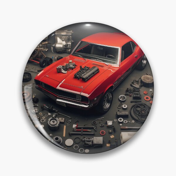 Item preview, 1967 Camaro Classic Car Knolling Craft designed and sold by StefNomadLife.