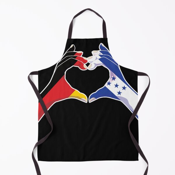 Item preview, Honduras Honduran Germany German Love Heart Peace designed and sold by FlagX.